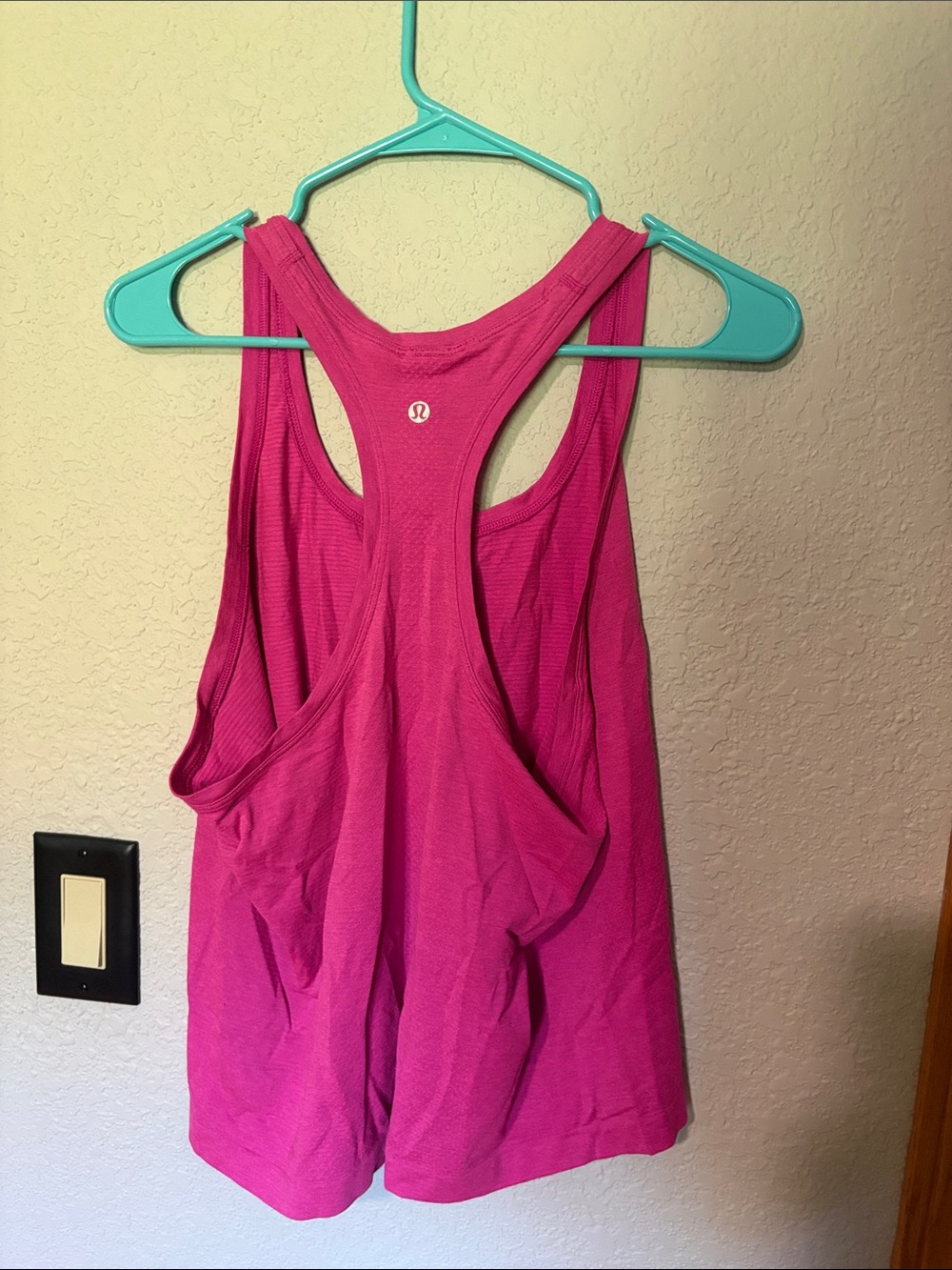 lululemon athletica Hot Pink Racerback Tank - Women's Active Tank